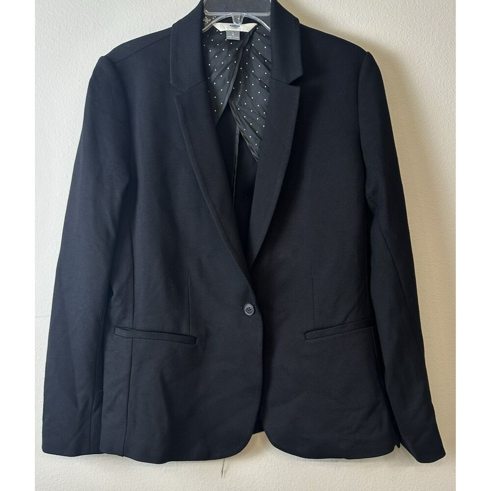 Old Navy Women Large Black Blazer